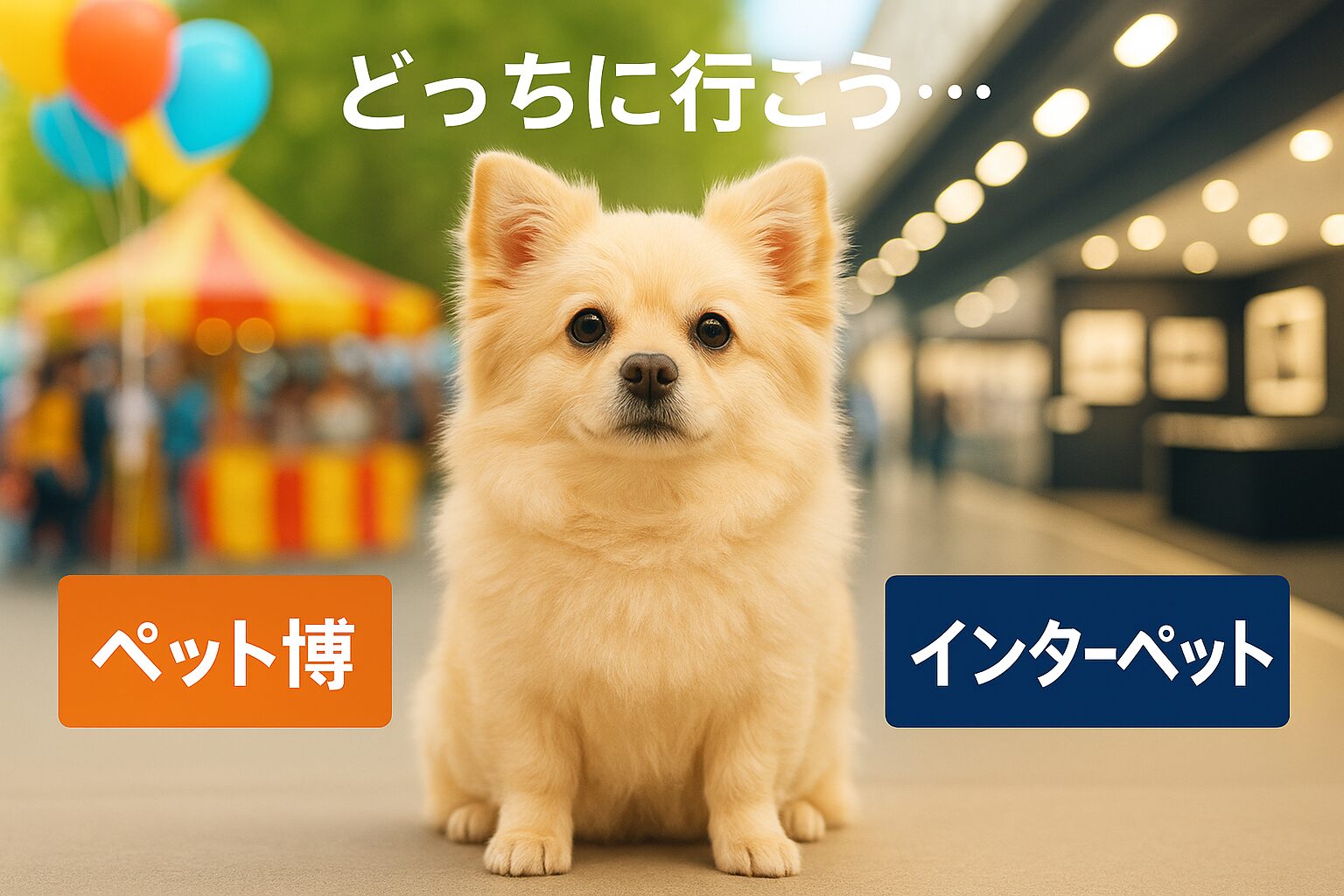 どっちに行くべき？雰囲気・目的・内容で比べたペットイベント徹底比較！