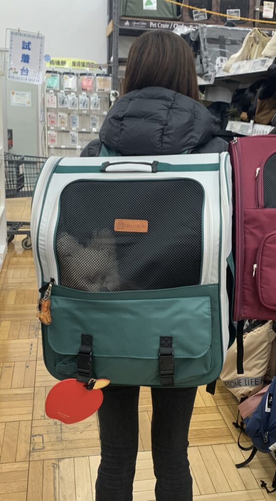 【リボンくん】用のペットキャリーリュック