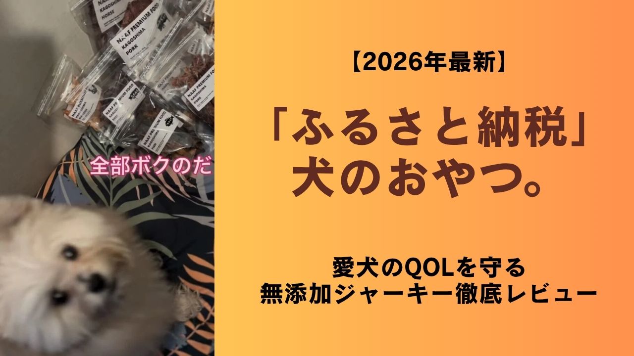 【2026年最新】歯科医パパが選ぶ「ふるさと納税」犬のおやつ。愛犬のQOLを守る無添加ジャーキー徹底レビュー